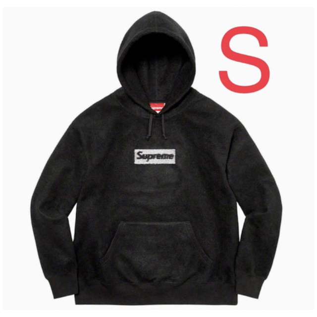 パーカーSupreme Box Logo Hooded  Black s サイズ