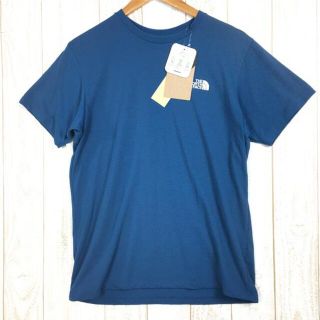 ザノースフェイス(THE NORTH FACE)のMENs M  ノースフェイス ショートスリーブ レイクスタンプ メッシュ ティー S/S Lake Stamp Mesh Tee Tシャツ NORTH FACE NT32280 MB モントレーブルー ブルー系(その他)