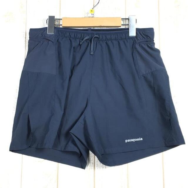 MENs M  パタゴニア ストライダー プロ ショーツ 13cm Strider Pro Shorts 5 inches PATAGONIA 24633 SMDB Smolder Blue ネイビー系