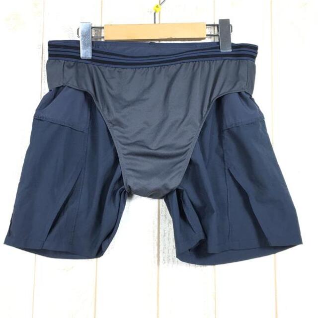 patagonia(パタゴニア)のMENs M  パタゴニア ストライダー プロ ショーツ 13cm Strider Pro Shorts 5 inches PATAGONIA 24633 SMDB Smolder Blue ネイビー系 メンズのメンズ その他(その他)の商品写真