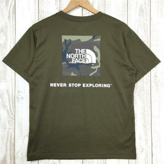 ザノースフェイス(THE NORTH FACE)のMENs M  ノースフェイス ショートスリーブ スクエア カモフラージュ ティー S/S Square Camoflage Tee Tシャツ NORTH FACE NT32158 グリーン系(その他)