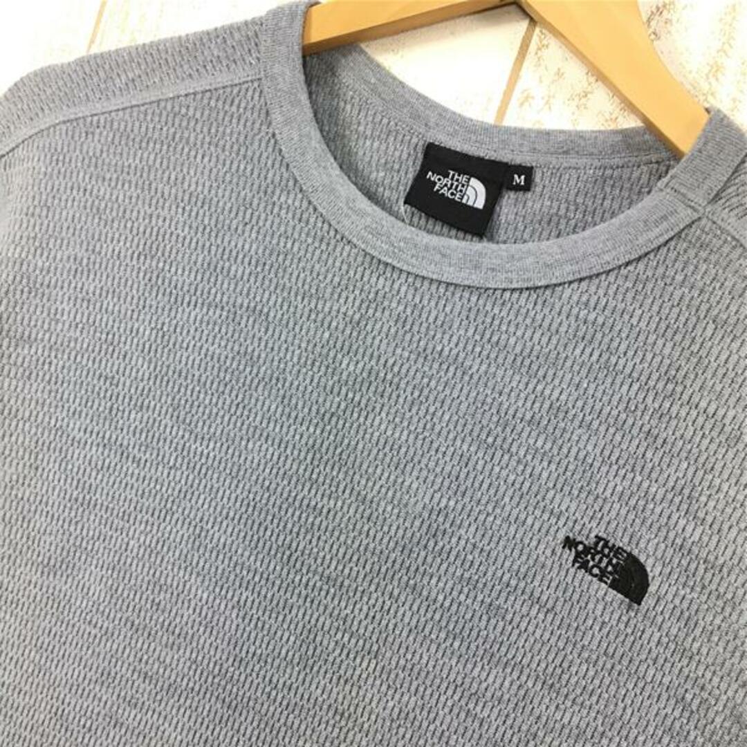 THE NORTH FACE(ザノースフェイス)のMENs M  ノースフェイス ショートスリーブハニカムクルー S/S Honeycomb Crew Tシャツ NORTH FACE NT11942 グレー系 メンズのメンズ その他(その他)の商品写真