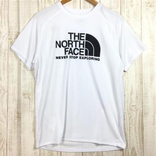 ザノースフェイス(THE NORTH FACE)のMENs L  ノースフェイス ショートスリーブ GTD ロゴ クルー S/S GTD Logo Crew Tシャツ NORTH FACE NT12092 ホワイト系(その他)