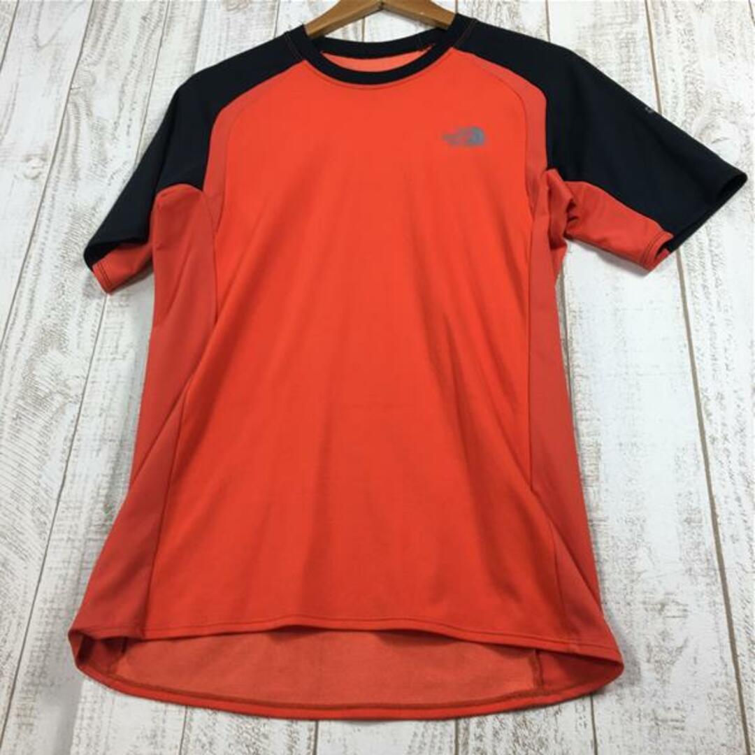 THE NORTH FACE(ザノースフェイス)のMENs M  ノースフェイス ショートスリーブ エンデューロ クルー S/S Enduro Crew Tシャツ NORTH FACE NT11478 オレンジ系 メンズのメンズ その他(その他)の商品写真