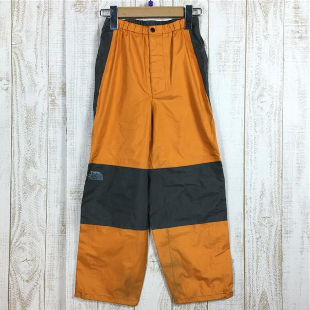 THE NORTH FACE(ザノースフェイス)のKIDs S  ノースフェイス ジュニア レインテックス JR RAINTEX レインシェル パンツのみ キッズ NORTH FACE NPJ10311 オレンジ系 メンズのメンズ その他(その他)の商品写真