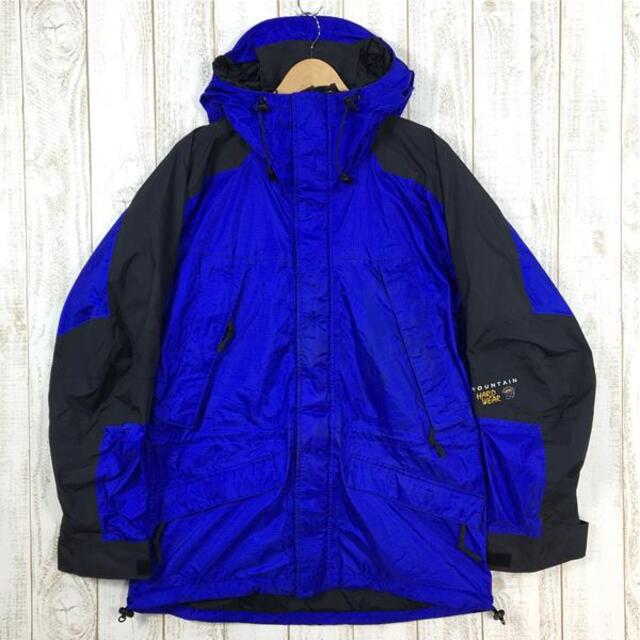 MENs M  マウンテンハードウェア 1990s ゴアテックス マウンテンパーカ Goretex Mountain Parka ハードシェル ジャケット フーディ 生産終了モデル 入手困難 MOUNTAIN HARDWEAR ブルー系