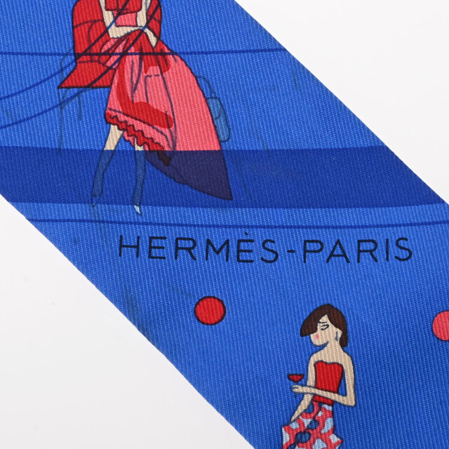 Hermes(エルメス)のエルメス  ツイリー EX LIBRIS LES PARISIENNE 新 レディースのファッション小物(バンダナ/スカーフ)の商品写真