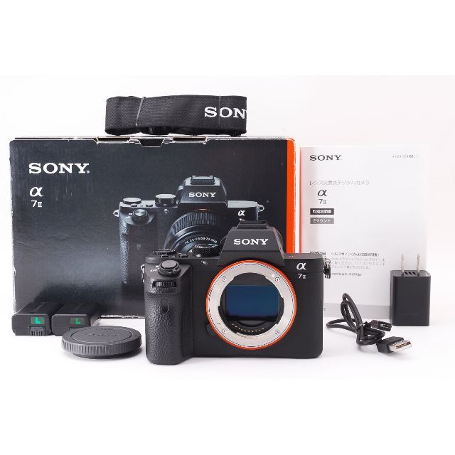 【美品】SONY α7 II ボディ ILCE-7M2 《ショット数2613回》