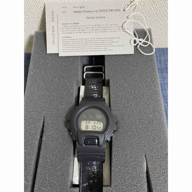 G-SHOCK(ジーショック)のHender Scheme × G-SHOCK DW-6900 メンズの時計(腕時計(デジタル))の商品写真