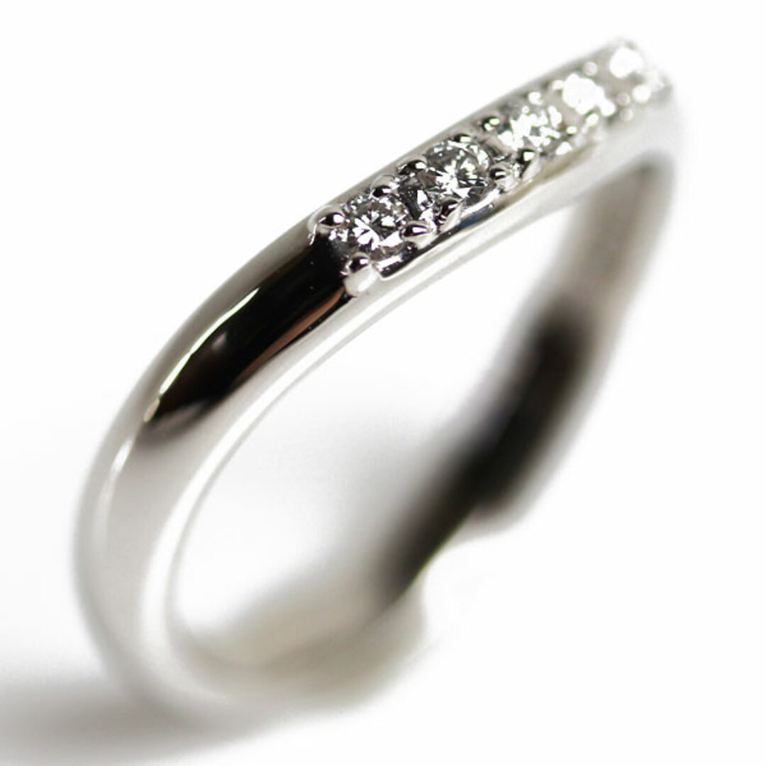 TASAKI タサキ Pt1000プラチナ リング・指輪 ダイヤモンド0.09ct 9号