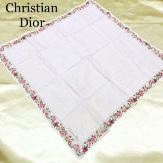 クリスチャンディオール(Christian Dior)のChristian Dior クリスチャン　ディオール　レディース　ハンカチ(ハンカチ)