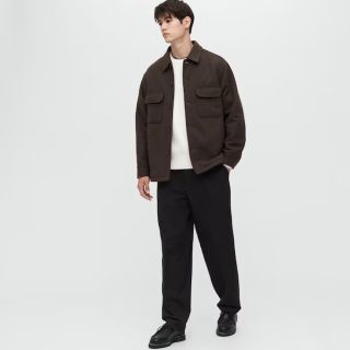 ユニクロ(UNIQLO)のUNIQLO タックテーパードパンツ(スラックス)