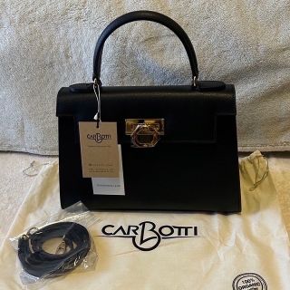 トゥモローランド(TOMORROWLAND)の♡ CARBOTTI ♡ カルボッティ 243 エレナ　ブラック(ハンドバッグ)