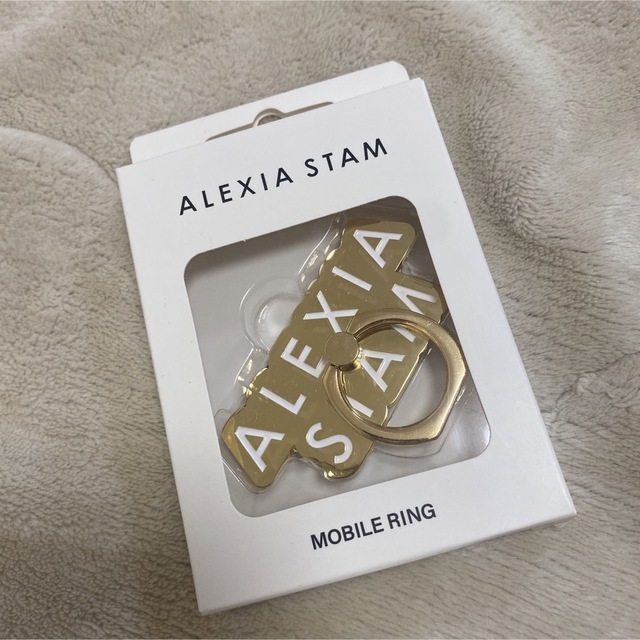 ALEXIA STAM(アリシアスタン)のalexiastam アリシアスタン スマホリング 新品 スマホ/家電/カメラのスマホアクセサリー(その他)の商品写真