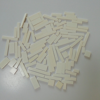 レゴ(Lego)のレゴ中古 タイル ホワイト 100枚(その他)