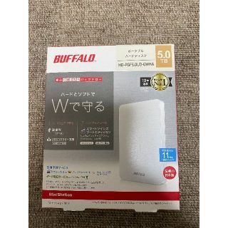 Buffalo - 値下げ中!【新品・未開封】HD-PGF5.0U3-GWHAの通販 by