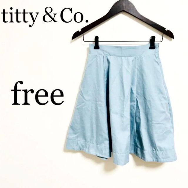 titty&co(ティティアンドコー)のtitty&Co. ティティ アンド コー　レディース　フレアスカート　free レディースのスカート(ひざ丈スカート)の商品写真