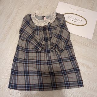 ボンポワン チェックワンピースの通販 95点 | Bonpointを買うならラクマ