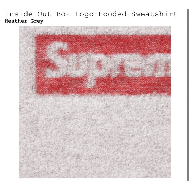 Supreme(シュプリーム)のSupreme Inside Out Box Logo Hooded メンズのトップス(パーカー)の商品写真