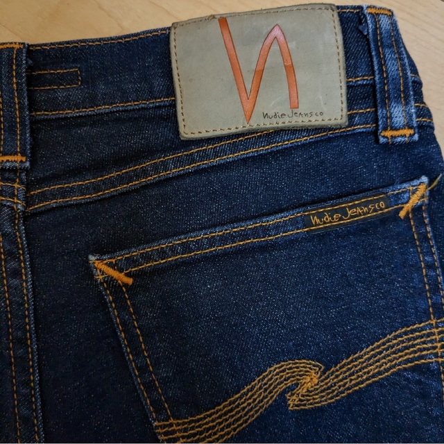 Nudie Jeans W27 ヌーディージーンズ スキニージーンズ イタリア製