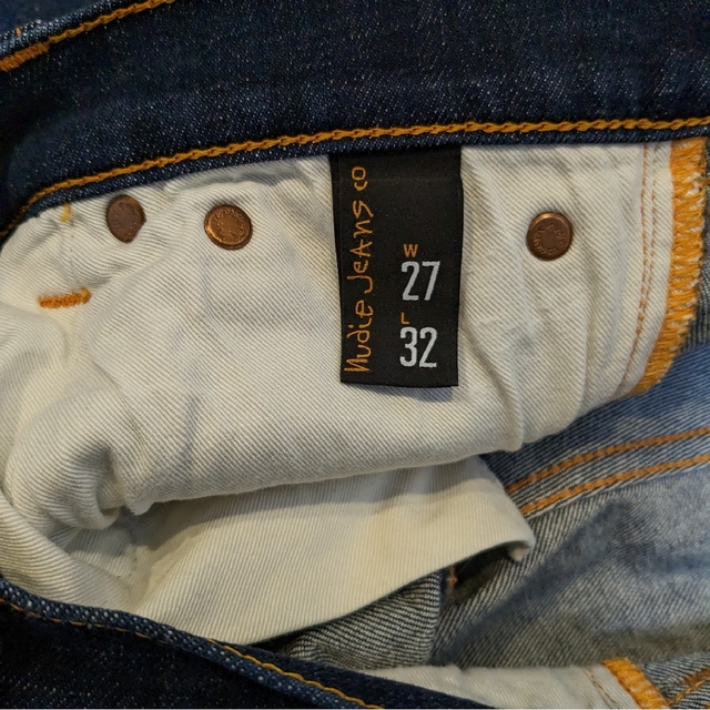 Nudie Jeans W27 ヌーディージーンズ スキニージーンズ イタリア製