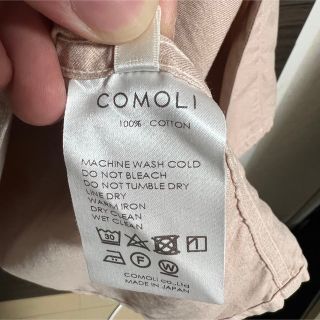 COMOLI - COMOLI 21SS コットンワークジャケット サーモンピンク 3の
