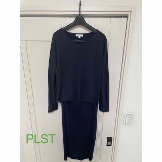 プラステ(PLST)のPLST濃紺セットアップ(入学式・父母会・オフィスなど)(セット/コーデ)