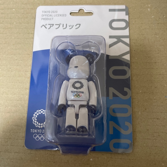 MEDICOM TOY(メディコムトイ)のBE@RBRICK ベアブリック 100％(東京2020オリンピックエンブレム) エンタメ/ホビーのフィギュア(その他)の商品写真