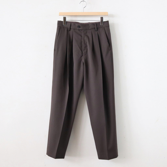 stein WIDE TAPERED TROUSERS