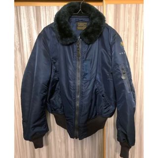 アルファインダストリーズ(ALPHA INDUSTRIES)のALPHA INDUSTRIES INC B-15C  50s復刻‼️美品‼️(フライトジャケット)