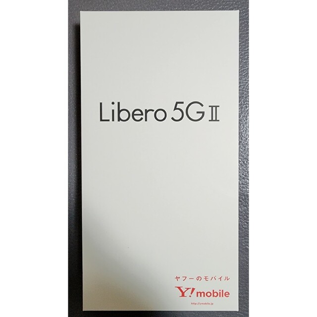 スマホ/家電/カメラLibero 5G Ⅱ　ブラック　新品未開封　ワイモバイル