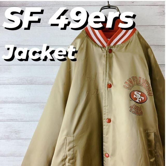 SF 49ers】80's CHALK LINE NFLスタジャン 経典ブランド 60.0%OFF www