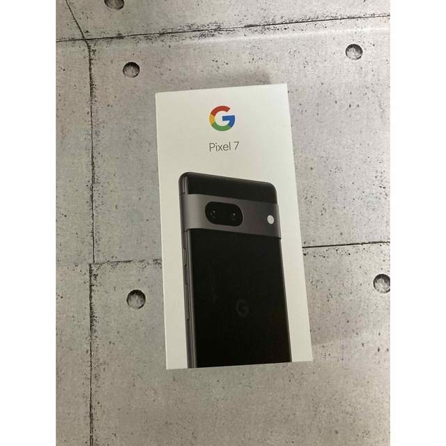 Google pixel 7 128GB オブシディアン 黒 ブラック 未使用 超美品