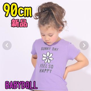 ベビードール(BABYDOLL)の⭐︎BABYDOLL新品　花柄Tシャツ(Tシャツ/カットソー)