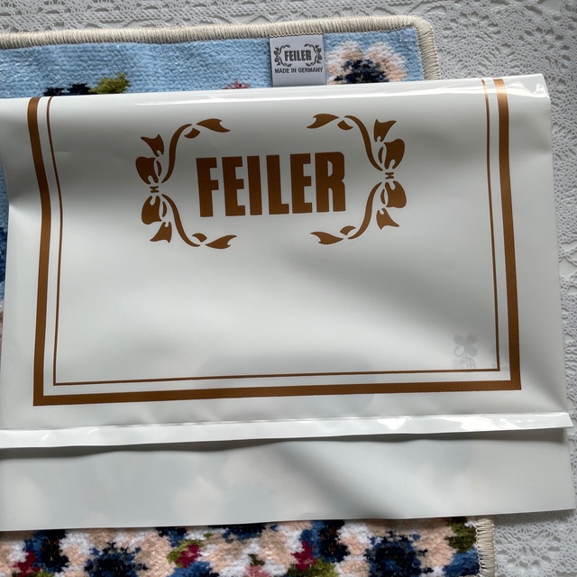 FEILER(フェイラー)の新品 フェイラー ハブアラブリーデイ ハンカチ ラビット うさぎ レディースのファッション小物(ハンカチ)の商品写真