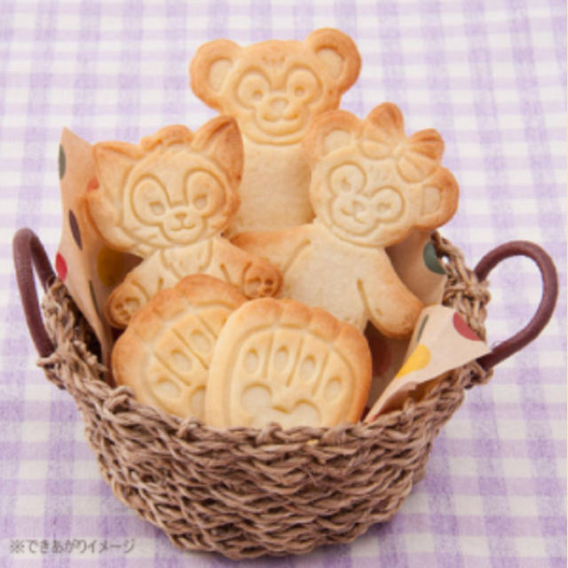 Disney(ディズニー)のスウィートダッフィー 2017 クッキー型セット 食品/飲料/酒の食品(菓子/デザート)の商品写真