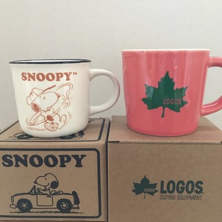SNOOPY - 新品未使用！SNOOPY &LOGOSマグカップセット