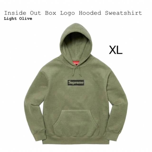 Supreme - Supreme Inside Out Box Logo Hooded Sweatの通販 by