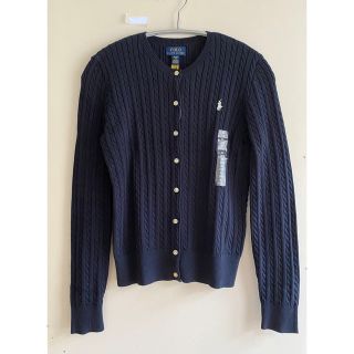 ポロラルフローレン(POLO RALPH LAUREN)のPOLO RALPH LAUREN／ケーブルニットカーディガン XL(カーディガン)