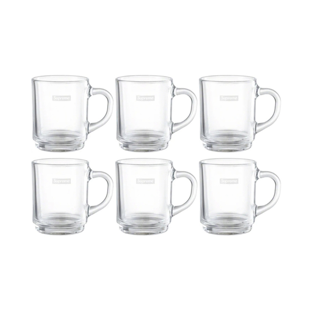 Supreme(シュプリーム)のSupreme®︎ Duralex Glass  Mugs（Set of 6） インテリア/住まい/日用品のキッチン/食器(グラス/カップ)の商品写真