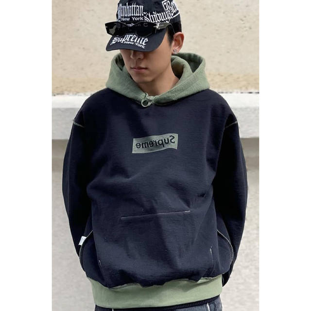 Supreme - Supreme Inside Out Box Logo Hooded Oliveの通販 by J.B.'s