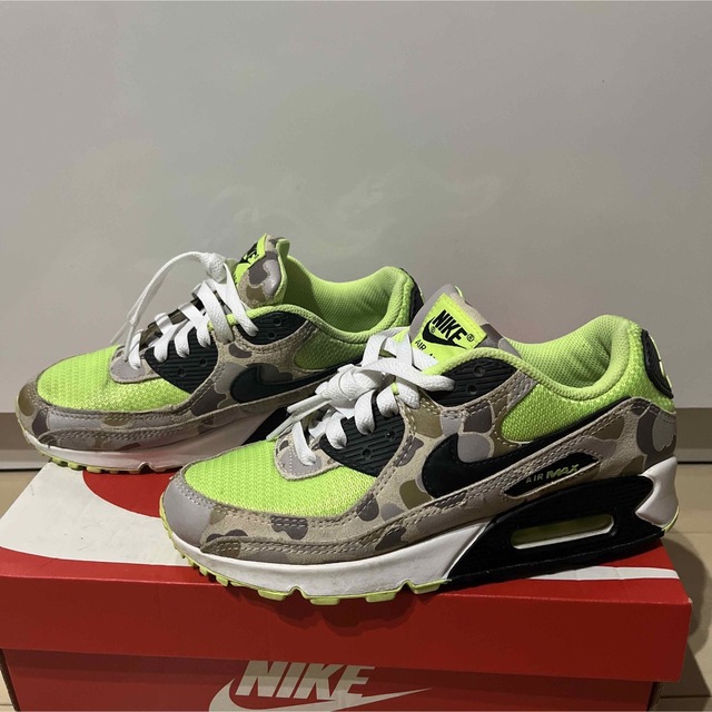 NIKE AIR MAX 90 GREEN CAMO