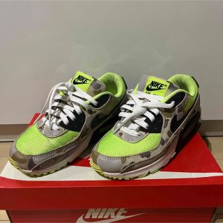 ナイキ(NIKE)のNIKE AIR MAX 90   GREEN CAMOエアマックス　23.5(スニーカー)