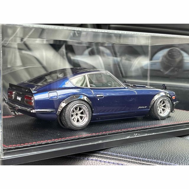 イグニッションモデル IG0767 1/18 フェアレディZ S30 ブルー - ミニカー