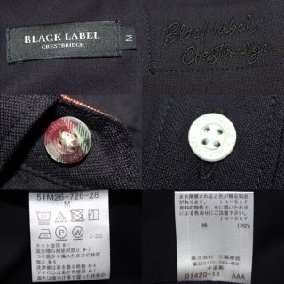 L 新品 ブラックレーベル クレストブリッジ オックスフォード 半袖シャツ