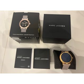 マークジェイコブス(MARC JACOBS)のマークジェイコブス　スマートウォッチ　グレージュ(腕時計)