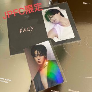 BTS JIMIN FACE  JPFC限定　ホログラムトレカ　2枚セット(K-POP/アジア)