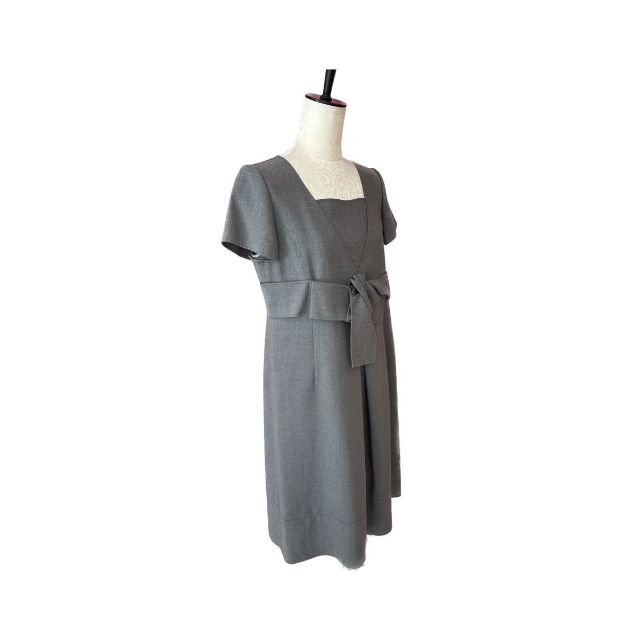 FOXEY BOUTIQUE - 193783 FOXEY フォクシー ワンピース 半袖 グレー