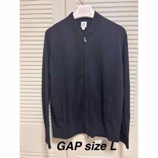 ギャップ(GAP)のGAPジップアップ　 サイズ　L(カーディガン)