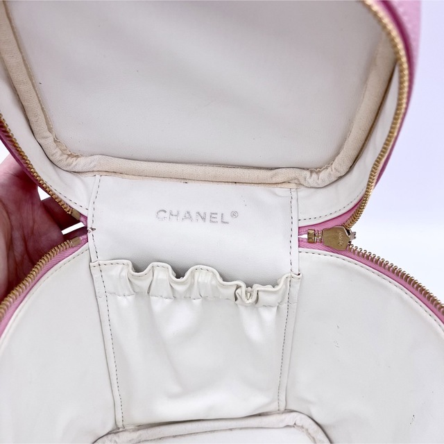 CHANEL(シャネル)の激レア美品 CHANEL ピンクバニティ キャビアスキン レディースのバッグ(ハンドバッグ)の商品写真